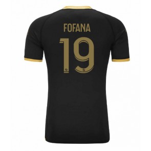 AS Monaco Youssouf Fofana #19 Bortatröja 2023-24 Kortärmad